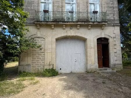 maison de maître sur 1254m2 de terrain