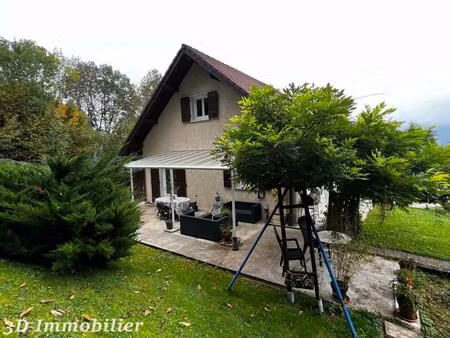 a vendre  secteur marnaz (74460)  belle maison de 4 pièces sur un terrain de 1494 m2 entiè