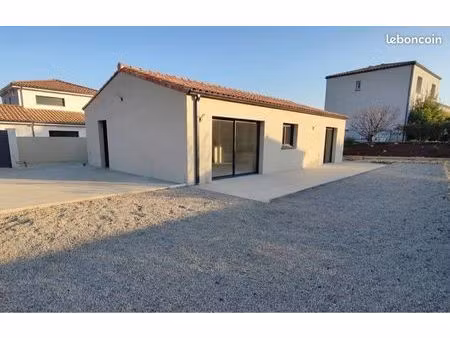 maison neuve – plain-pied – nissan-lez-enserune (34440)- à 15min de béziers