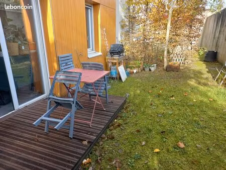 appartement t2 meublé avec jardin