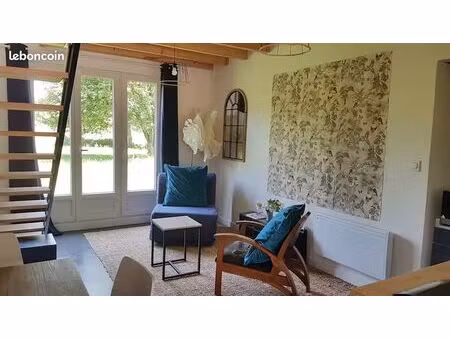 studio en duplex avec jardin