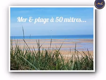 vente maison bord de mer à saint-aubin-sur-mer (14750) : à vendre bord de mer / 130m² sain