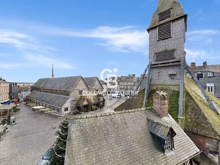 vente - appartement vue eglise ste catherine - 14600 honfleur