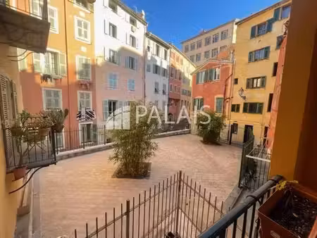 2p balcon proche cours saleya