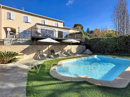 saint-paul-de-vence – villa 5 pièces avec piscine  vue  garage calme absolu