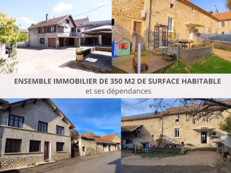 ensemble immobilier de caractère au coeur du village de trept