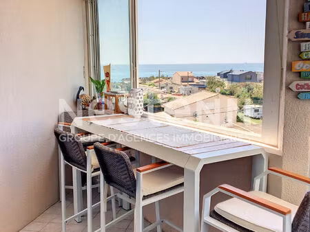 frontignan plage t2 vue mer ascenseur a louer