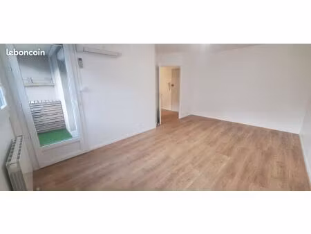 appartement t2 de 47 5m² - hyper centre - calme  entièrement rénové avec balcon