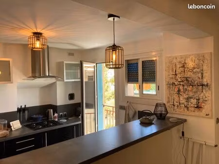 ? t2 lumineux 50 m² – balcons  parking  cave  clim – amélie-les-bains