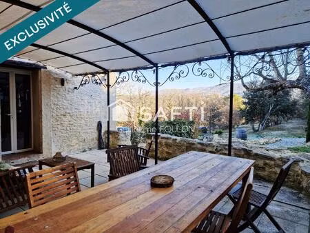 au cœur du luberon  charmante maison en pierre