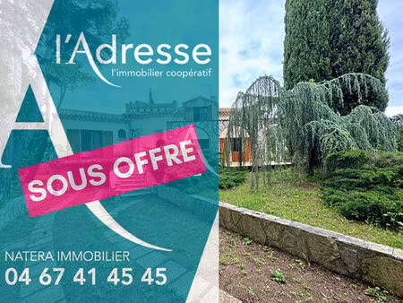 grabels  maison 5 pièces 137 m2 sur 730 m2 de terrain.
