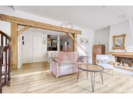 maison de ville 3 pièces - 72 m² avec terrasse proche métro paul vaillant couturier