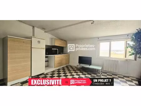 achat appartement 1 pièce 24m² port la nouvelle 11210