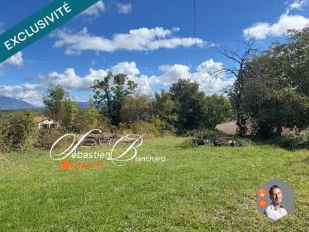 vente terrain 873 m² corbonod (01420)
