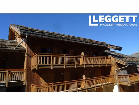 achat appartement 3 pièces 45m² aime la plagne 73210