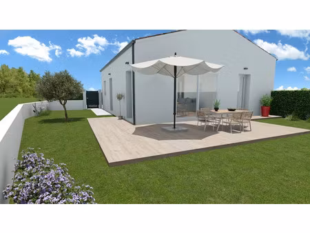 vente maison neuve 3 pièces 60 m² à fontcouverte (17100)  154 225 €