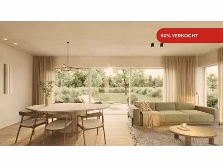 zonovergoten tuinappartement aan de rand van gent