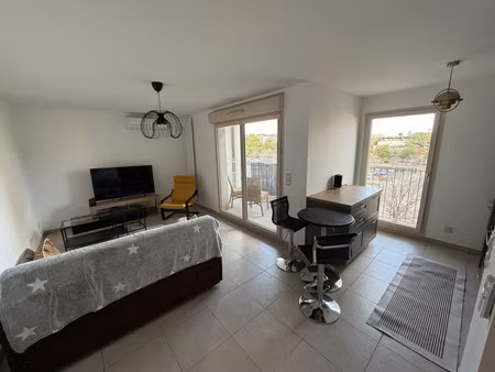 montpellier (34) appartement type 2 49 8 m2 meublé avec garage