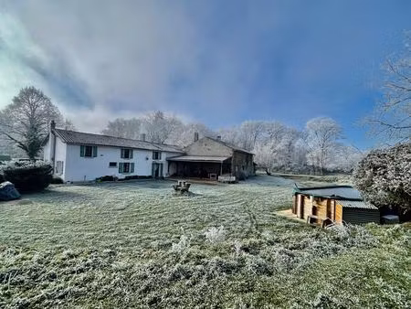 vente spacious 4/5 bedroom character home with grand open-plan living  garage & pool