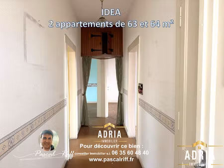 deux logements  un potentiel rare au coeur de la ville