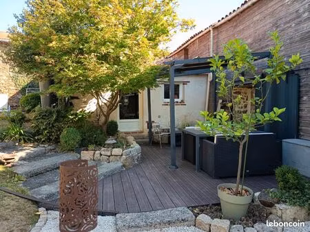 grande longère avec chambres d'hôtes