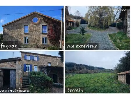 maison en pierre rénovée