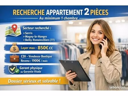 recherche t2 magny le hongre