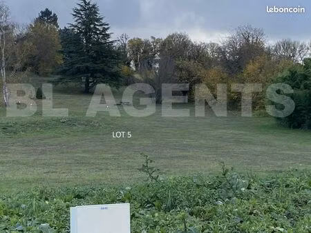 terrain 1 443 m² conflans sur loing