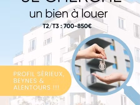 recherche appartement à louer – beynes et alentours (78)