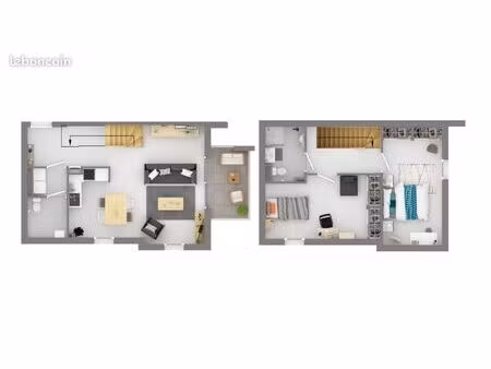 appartement 3 pièces 75 m²