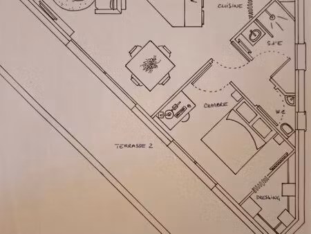 location appartement t2 55m2