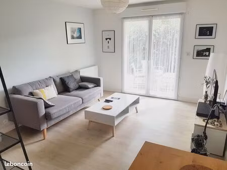appartement t2 de 40m2 en rez de jardin sur l'immaculée (saint nazaire). proches de toutes