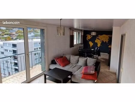appartement 70m2 meublé balcon garage