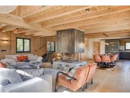 chalet de luxe de 260 m2 en location sallanches  france