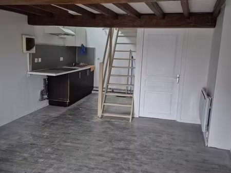 location appartement 2 pièces 38m² aire sur la lys 62120