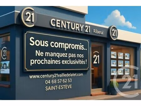 appartement f3 à vendre - 3 pièces - 61 11 m2 - st esteve - 66 - languedoc-roussillon