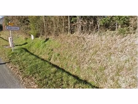 vente terrain 607 m² samonac (33710)
