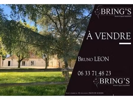 maison de 6 pièces de luxe en vente à saint-cosme-en-vairais  pays de la loire