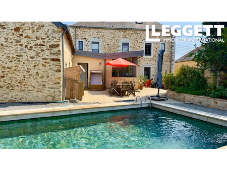 achat maison 10 pièces 245m² chateauneuf sur sarthe 49330