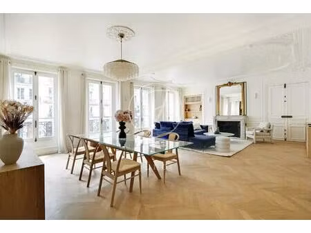 paris 5e - panthéon - appartement à vendre - 5 pièces - 161 08m² carrez - 3 chambres.