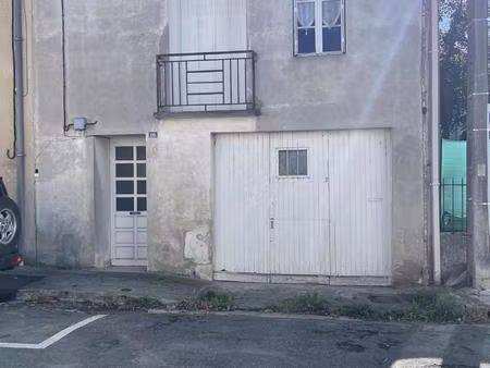 maison de ville avec garage et jardin