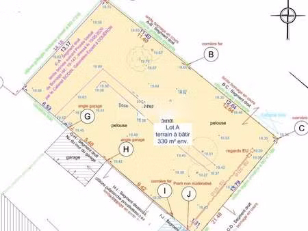 vente terrain à saint-étienne-de-montluc (44360) : à vendre / 330m² saint-étienne-de-montl