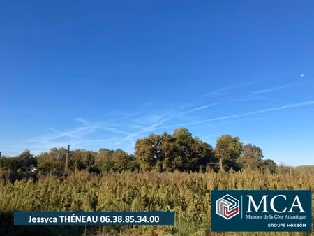 vente terrain 854 m² saugnac-et-cambran (40180)