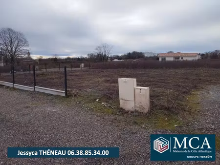 vente terrain 553 m² seyresse (40180)