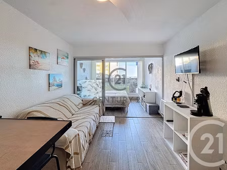 vente appartement 1 pièce 18.44 m² à le barcares (66420)  109 200 €