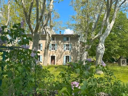 a vendre - maison de maître - luberon - vue - charme et authenticité