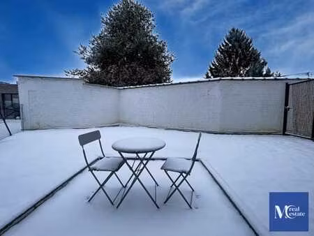 bockstael joli studio 56m2 rez-de-chaussée + jardin