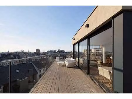 ixelles - penthouse d'exception avec terrasses panoramiques