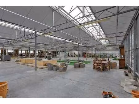 bedrijfsgebouwen + woonst in uitstekende staat