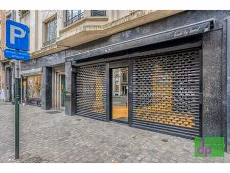 quartier antoine dansaert: commerce 85 m² en parfait état